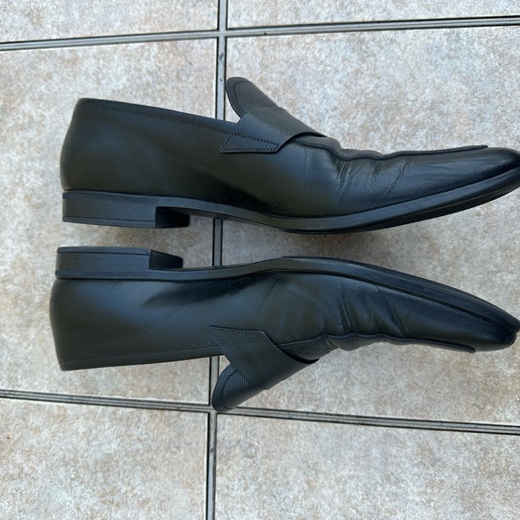 PRADA 
Leather Penny Loafer - Picture 8 of 14